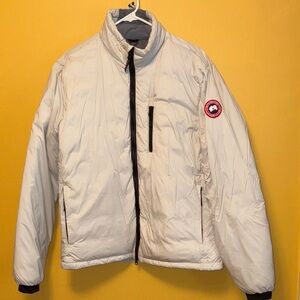 Canada Goose Men's Off-White Puffer Jacket